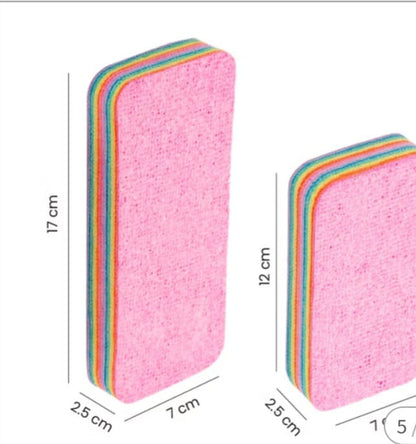 Rainbow Multi Layer Cleaning Rags