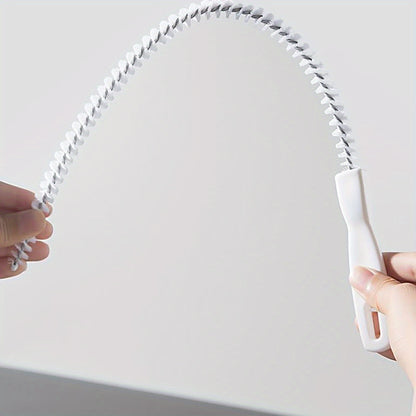 1pc Sewer Dredge Cleaning Hair Garbage Cleaning Brush, Pipeline Cleaner Flexible Cleaner Plug Hole Removal Tool