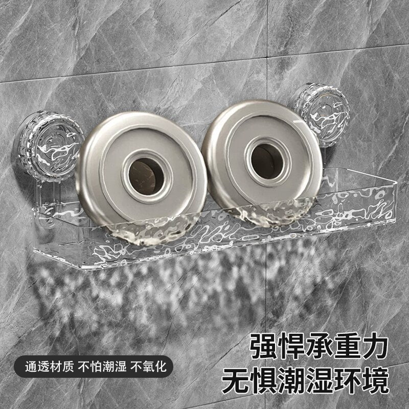 Wall Mounted Suction Shelf