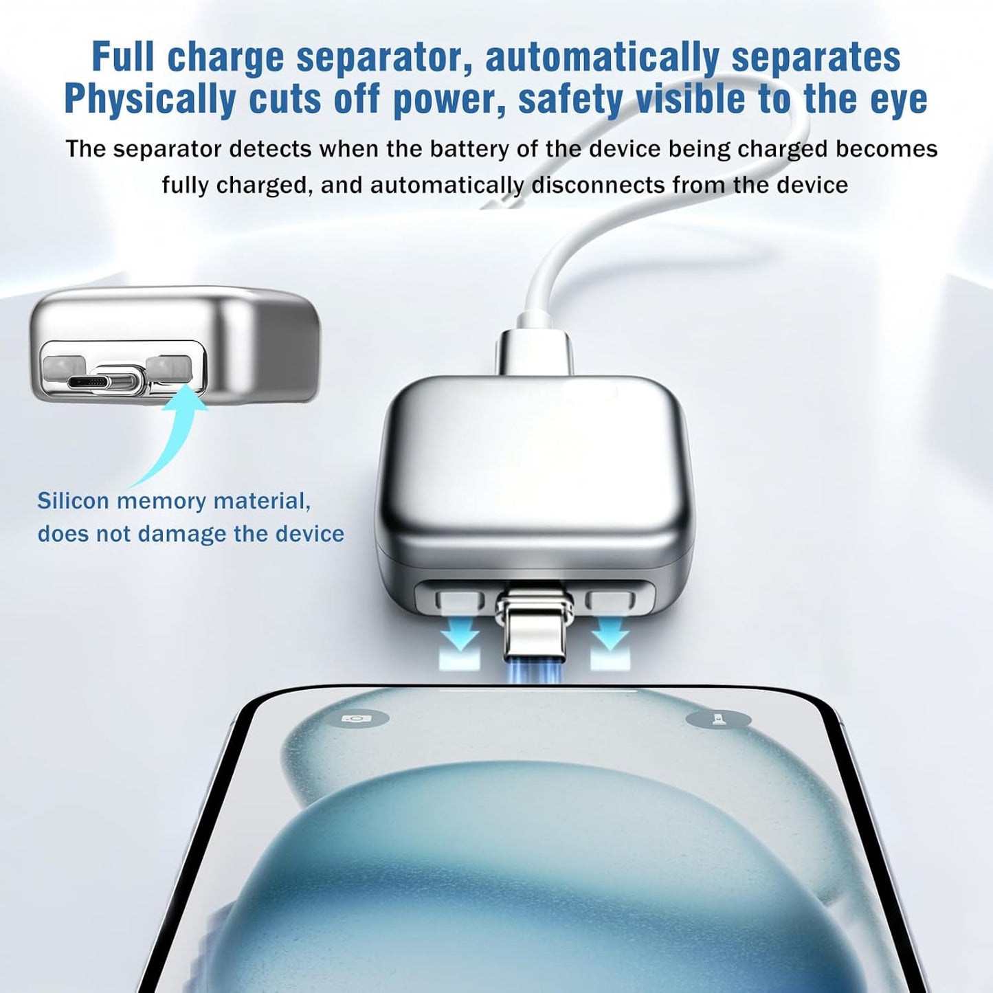 Smart Full Charge Auto Pop-Up USB-C Adapter