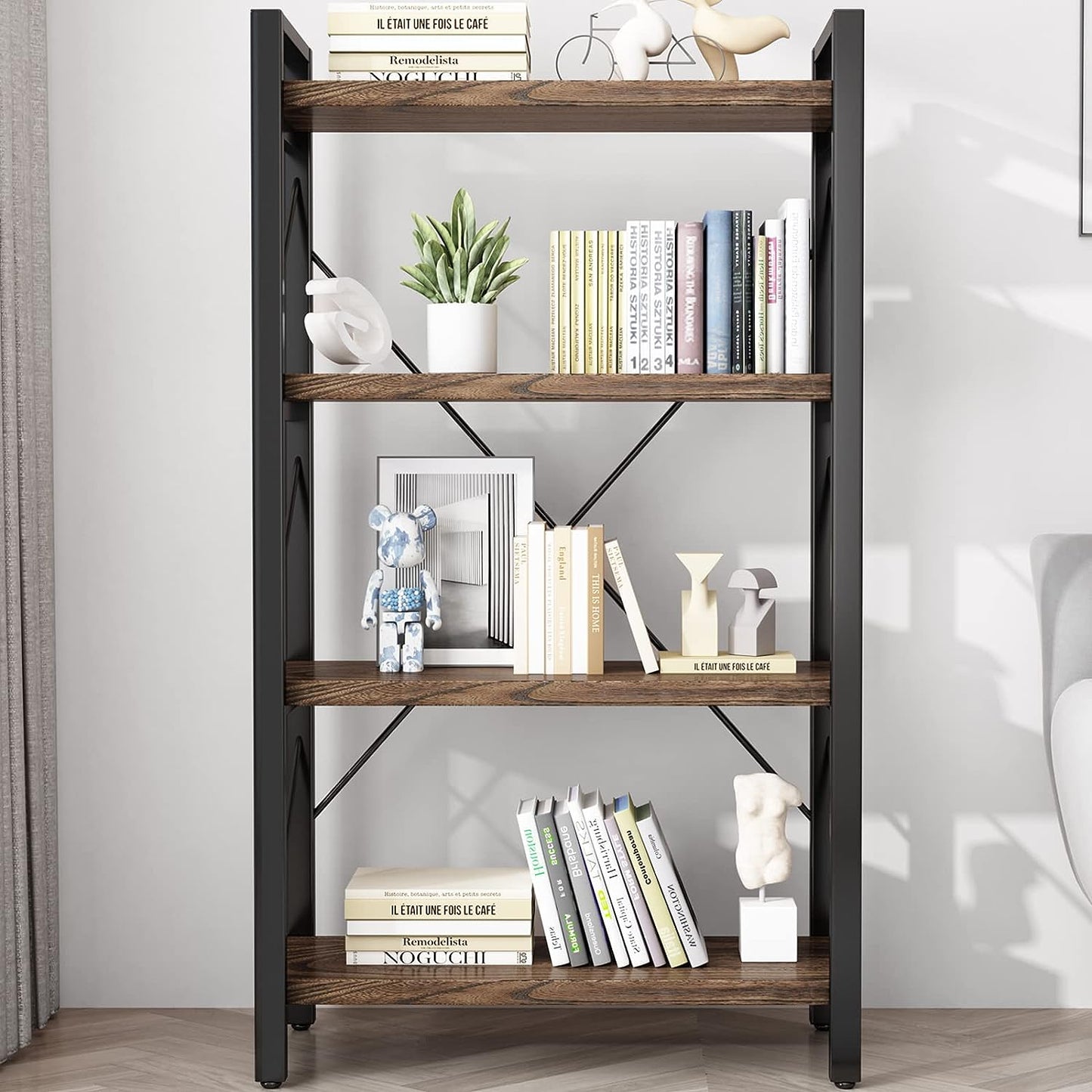 4-Tier Universal Storage Rack  (Moveable with Wheels