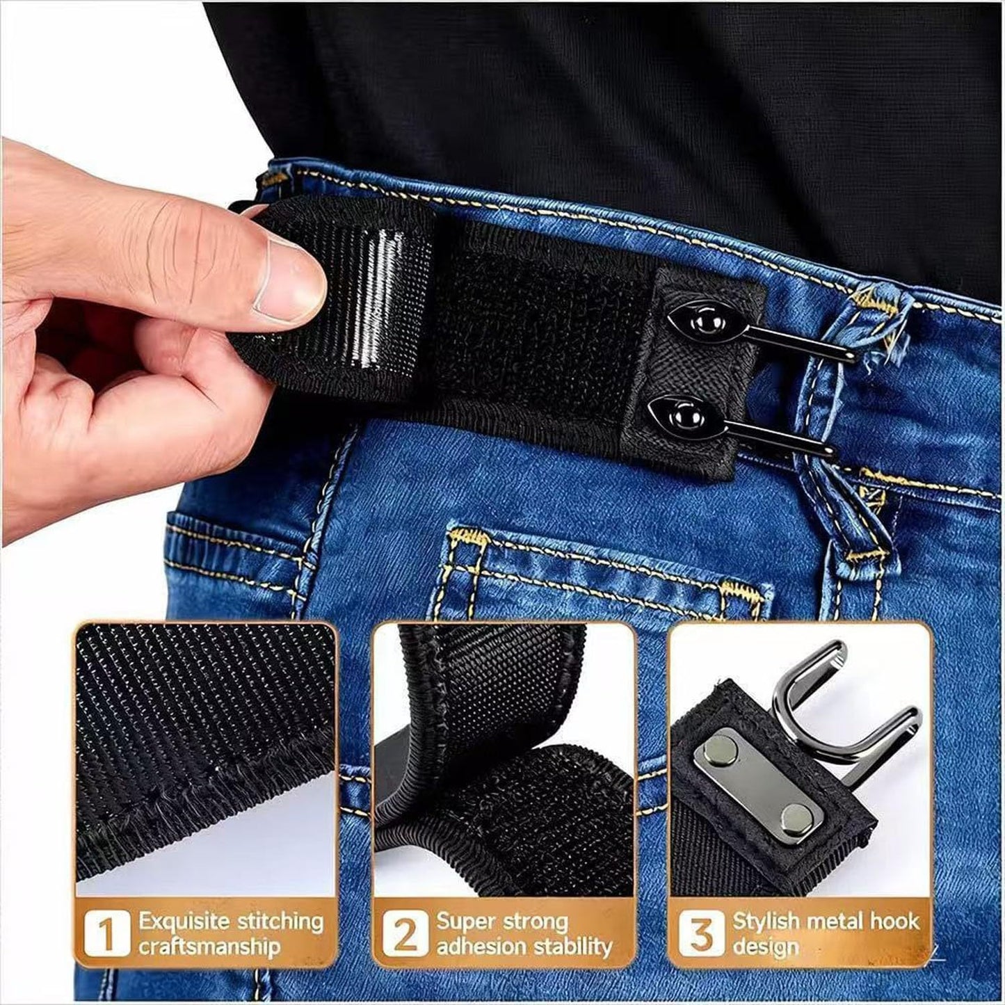 Adjustable Belt Buckle Pack Of 2