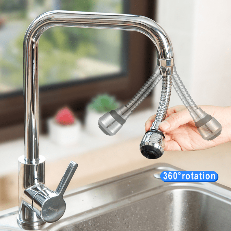 Turbo Flex 360 Flexible Faucet Sprayer Sink Hose