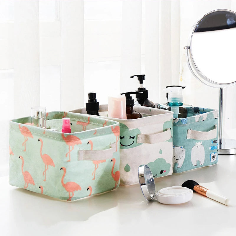 Mini Foldable Storage Box Organizer
