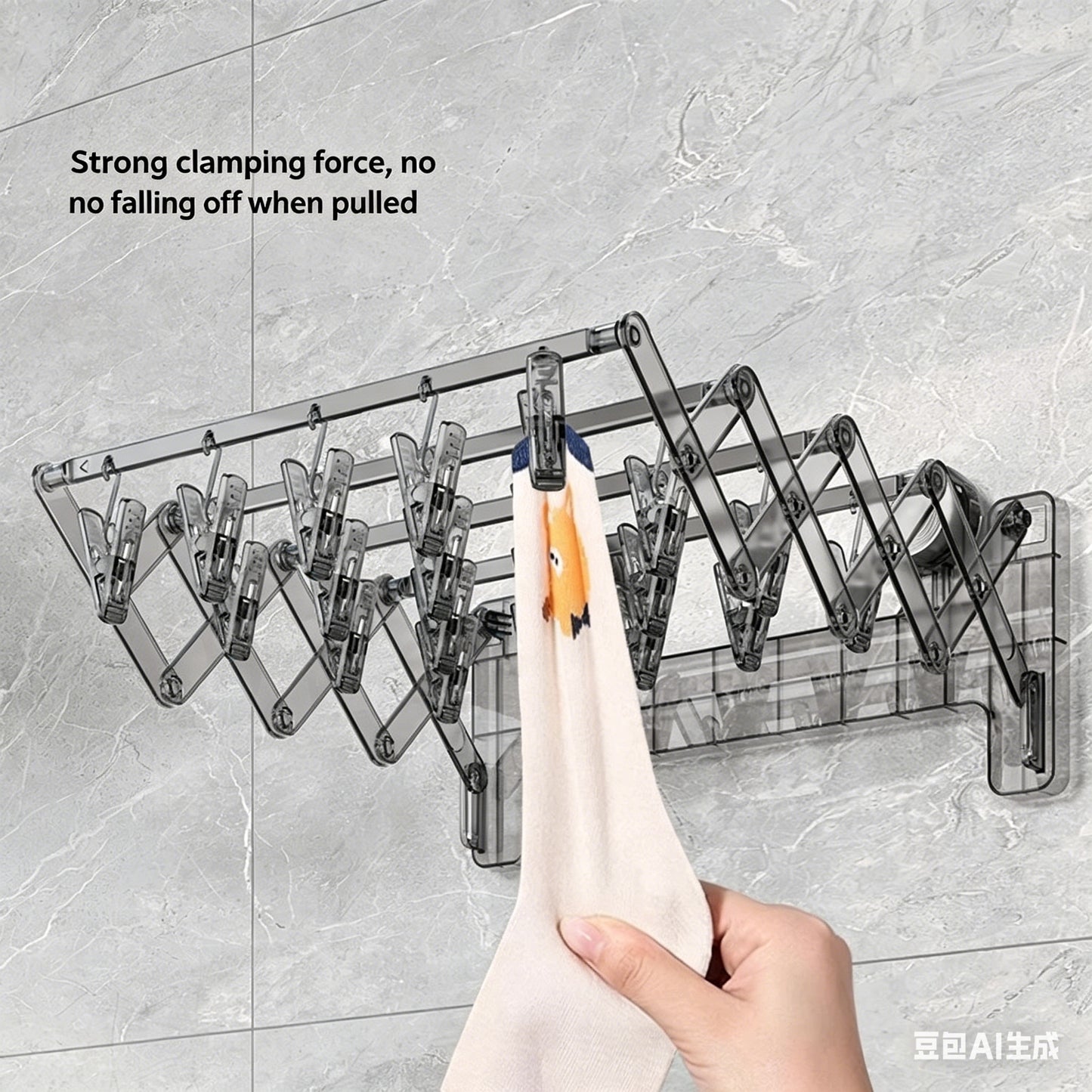 Suction Cloth Drying Rack