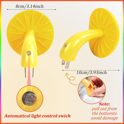 Mushroom night light