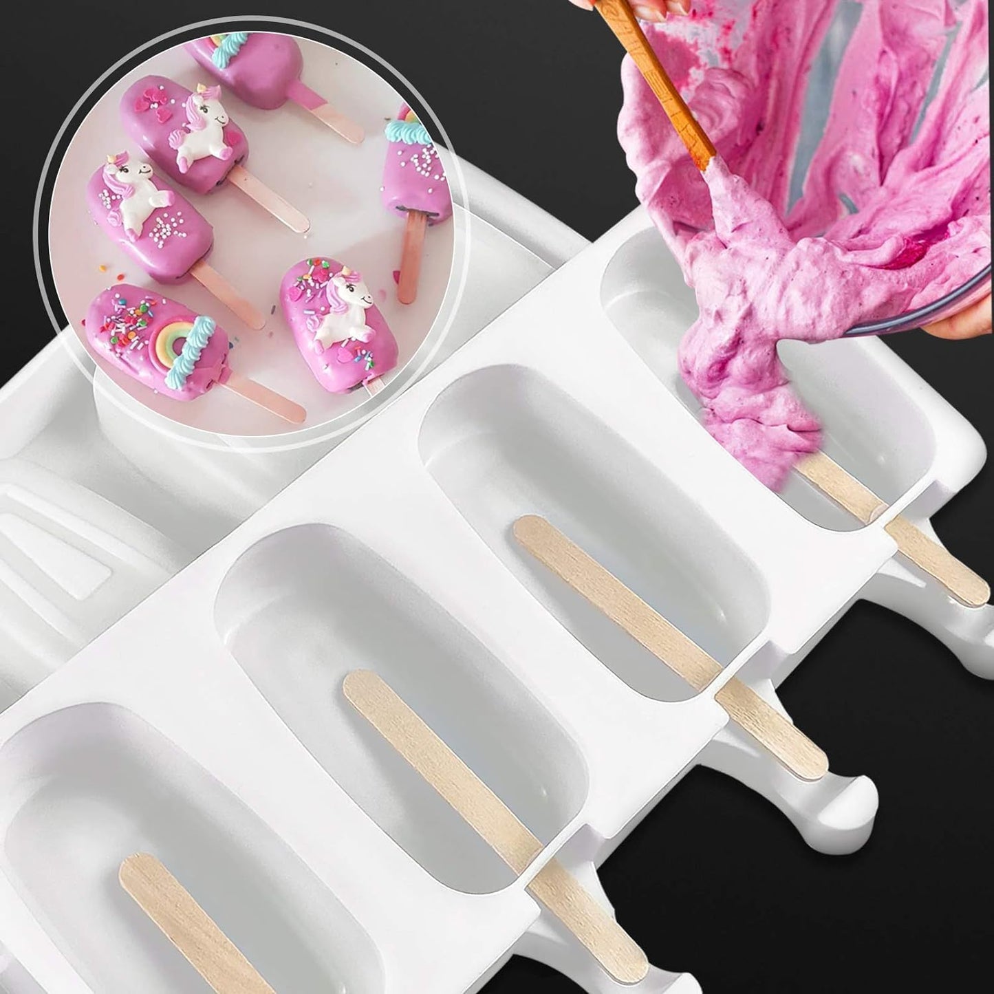 Silicone Kulfi / Ice cream Mold