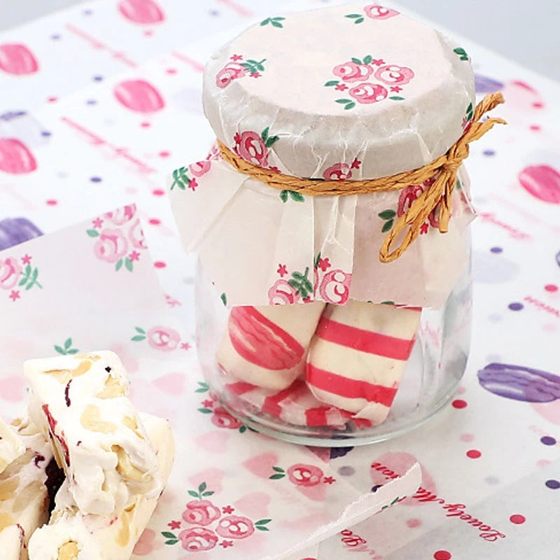 Grease Paper Food Wrapper 50 pcs