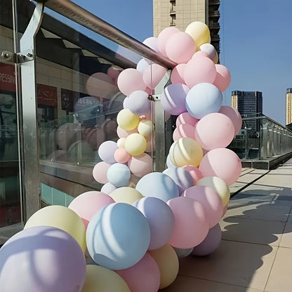 5 meter Transparent Balloon Arch Chain Set, Suitable for Multi-Scene Birthday Theme Party Decorations, Garland Hanging Balloon Decoration Strips DIY Material, Reusable Party Supplies Suitable for All Seasons