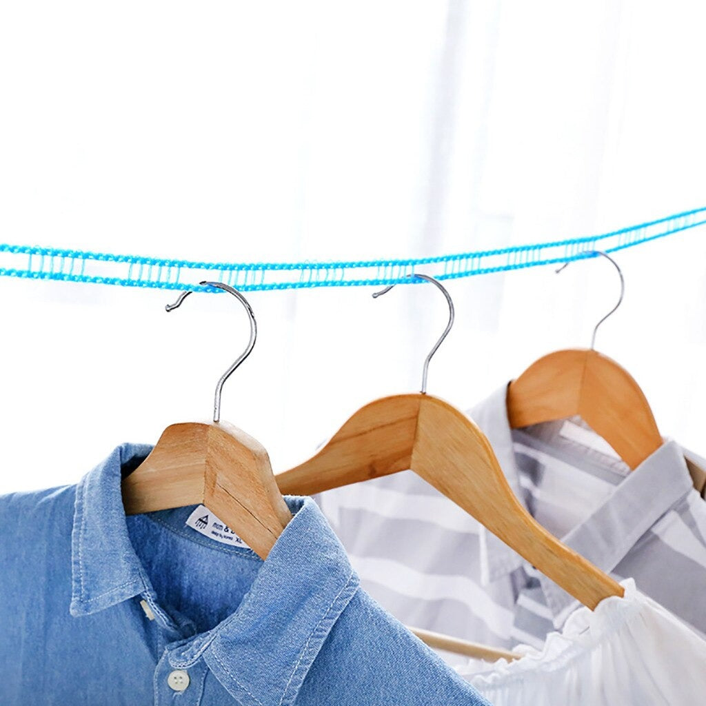 Plastic Cloth Hanging Rope Clothesline - 4 Meters