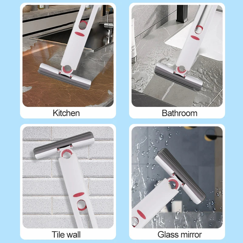 Mini Portable Folding Hanging Mop with Box Packing