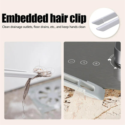 3in 1 Multi-Purpose Cleaning Brush, Tweezers, for Bathroom, Tile, Window, Groove, Dirt, Clip, Floor, Stiff Bristles