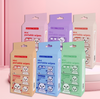 Mini 8PCS Pack Eco Wet Wipes Biodegradable Plant Fiber for Face Hands & Surface Cleaning Travel & Household Use