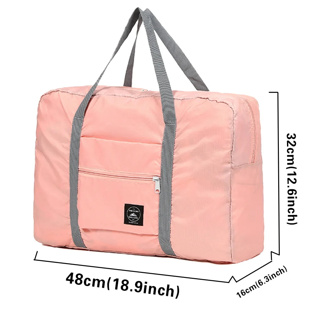 Foldable Travel Duffel Bag, Waterproof Lightweight