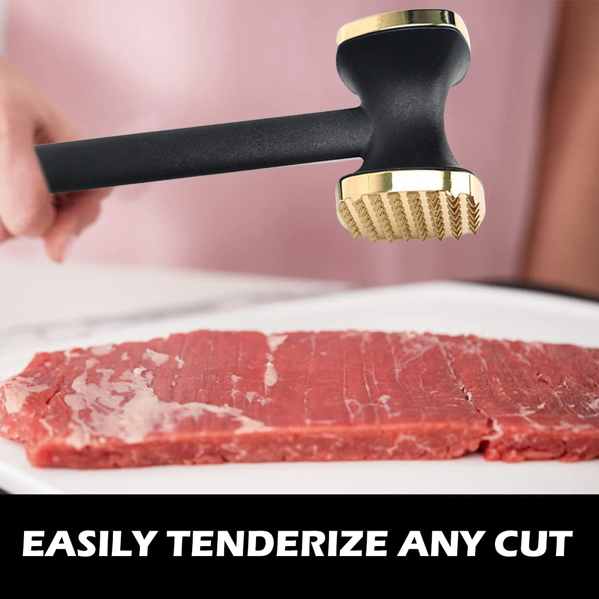 Meat hammer stainless steel Double Sided
