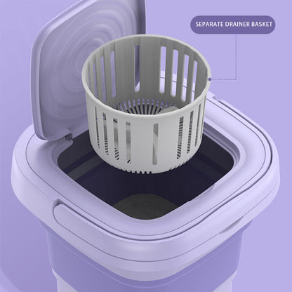 12L Foldable Washing Machine With Dryer