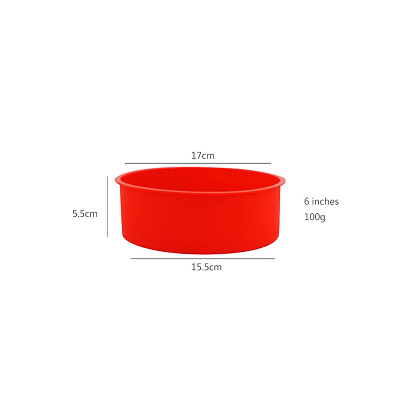 4-Piece Silicone Cake Pans Sets for Baking