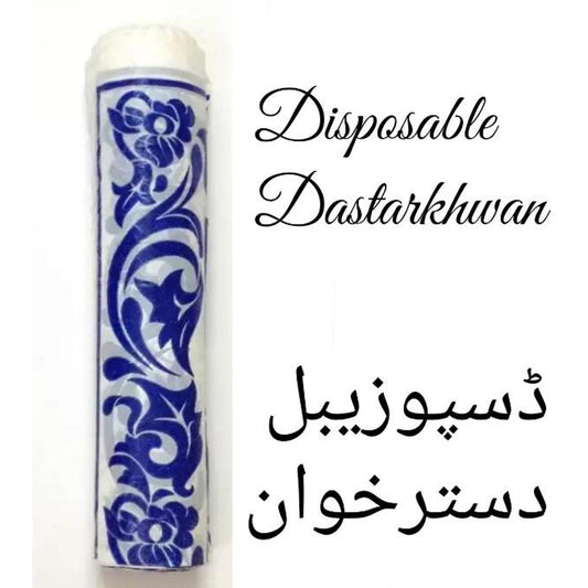 Disposable Dastarkhwan Random Printed designs each Roll 25 Sheets daily use