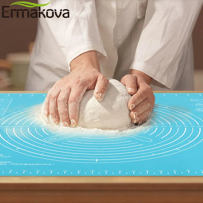 Big size Roti Mat Non-Stick Silicone Baking Polymers with Measurement, Rolling Dough, Heat Degree Pad, Board Dramatically