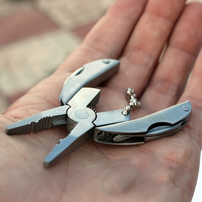 One-piece Multi-tool Pliers, Turtle Pliers, Outdoor Goods, Scarab, Mini Multi-purpose Folding Pliers