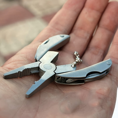 One-piece Multi-tool Pliers, Turtle Pliers, Outdoor Goods, Scarab, Mini Multi-purpose Folding Pliers