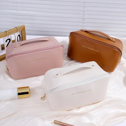 Leather Cosmetic Pouch