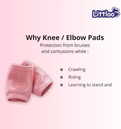 Ultimate Baby Knee Pads 1Pairs of Anti-Slip Soft & Breathable Crawling Protectors for Maximum Safety and Comfort knee and elbow pads for kids