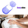 Travel Soap Paper 20pcs Mini Paper Soap Washing Hand Bath Clean Scented Slice Sheets Good for Camping BBQ Hiking Travel or Any Outdoor Activity