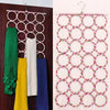 28 Holes Scarf Hanger Multi Scarves Display Hang Ties Belt Organize Circle Storage Holder Clothes hanger 1PC