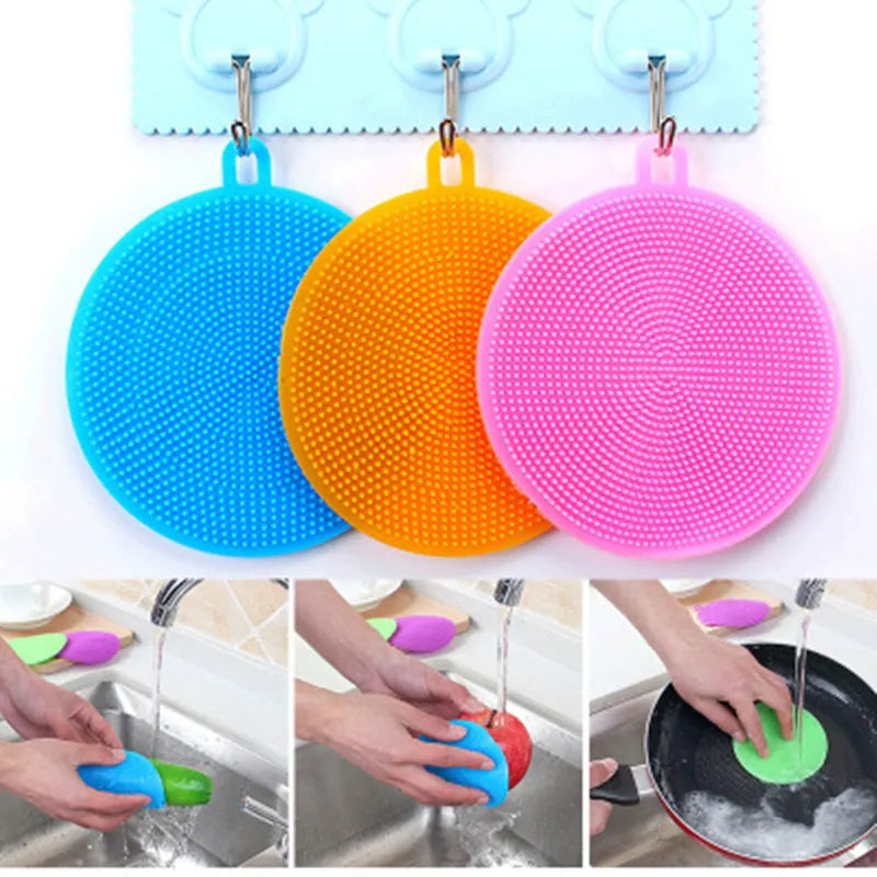 Silicone washing sponge