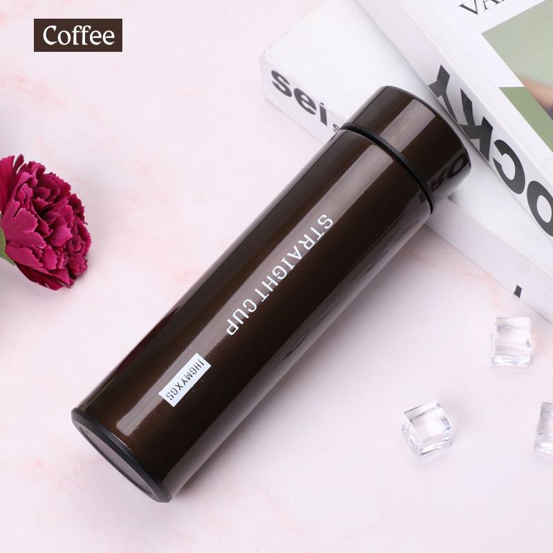Hot and Cold water bottle with LED Temperature Display, Stainless Steel Insulated Vacuum Flask Thermos SMART Digital Mug 500ML, Temperature Display Sports Drink Flasks