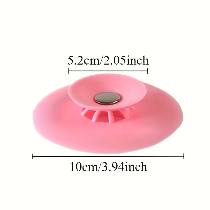 2-in-1 Silicone Drain Tub Stopper