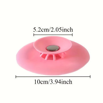 2-in-1 Silicone Drain Tub Stopper