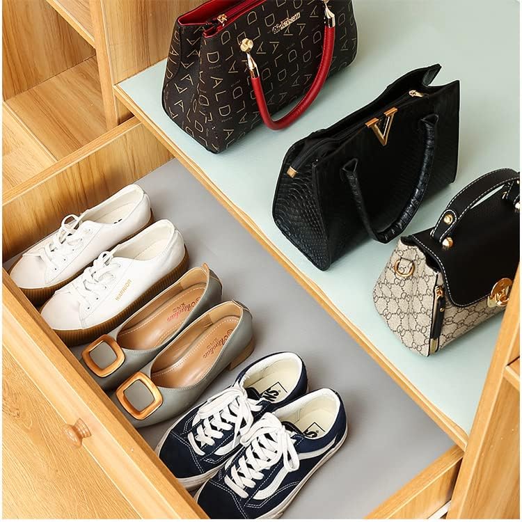 1 Roll, Waterproof Refrigerator Liner - Moisture-Proof, Anti-Slip, Washable And Reusable, EVA Material, Khaki Drill Pattern, Suitable for Refrigerator And Kitchen Decor, Refrigerator Liner, Drawer Mat, Shoe Cabinet Mat, Cabinet Mat