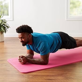 Random Color Non-Slip Yoga Mat | Thickened EVA Comfort Foam for Fitness, Pilates & Gymnastics - Vibrant Purple, Blue, Green, Pink Options, Workout Mat, Gym Floor Protection, Smooth Texture Mat, Durable Exercise Mat