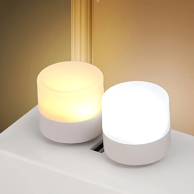 Mini USB Bulb Warm White LED Light for Camping Emergency Blackout Backup Power Outage Battery Operated Portable Lantern