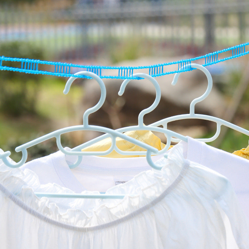 Plastic Cloth Hanging Rope Clothesline - 4 Meters