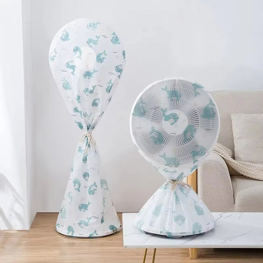 1 Pcs Pedestal Fan Full Package Safety Cap Electric Fan Floor-standing Washable Protective Cover Waterproof Dust Covers Home