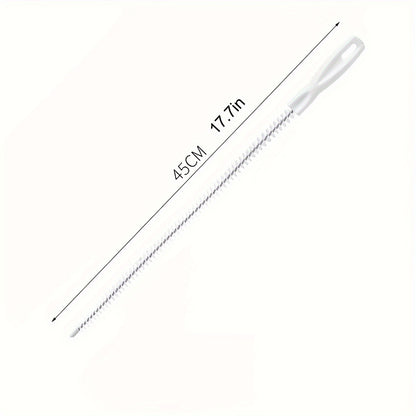 1pc Sewer Dredge Cleaning Hair Garbage Cleaning Brush, Pipeline Cleaner Flexible Cleaner Plug Hole Removal Tool