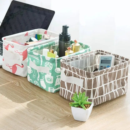 Mini Foldable Storage Box Organizer