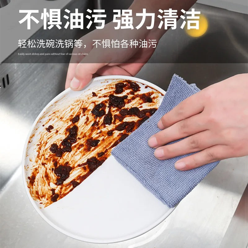 Disposable Microfiber Kitchen Cloth Soft Hand Towel Reusable Gadgets Dishcloth Rags Durable Napkin 1 Box 20pcs/lot per box