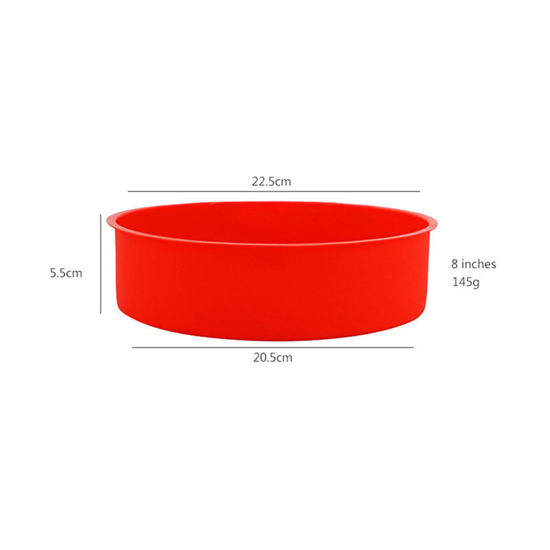 4-Piece Silicone Cake Pans Sets for Baking