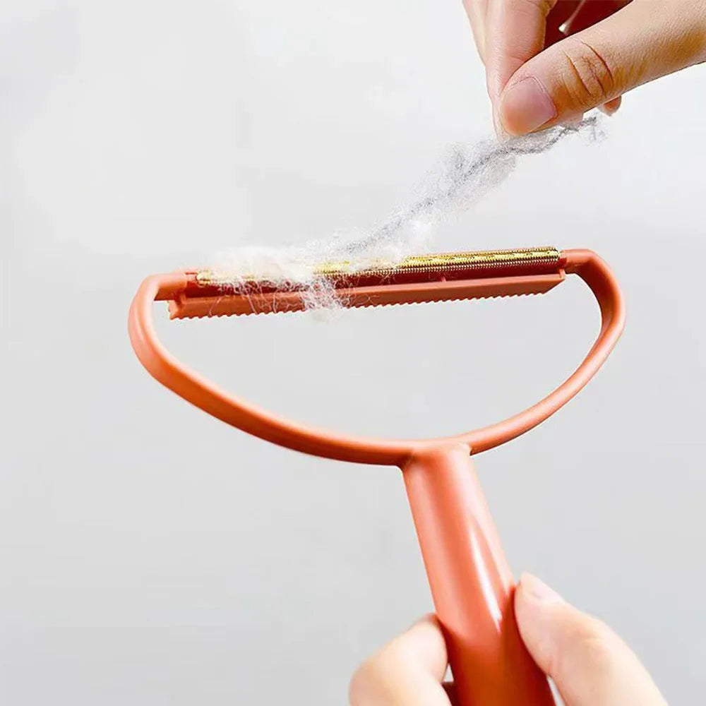 1 Pcs Manual Hair Removal Agent Carpet Wool Coat Clothes Shaver Brush Tool Coat Double Sided Hair Removal Ball Knitting Tool