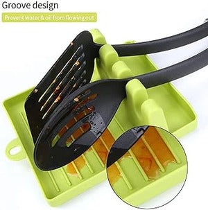 High quality kitchen lids cover & spoon holder/ spoon stand, making ease in cooking, spoon holder stand / spoon rest & lids stand, kitchen organizer spoon organizer spoon rack, kitchen accessories cutlery organizer stand, combo with pot holder