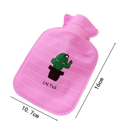Mini Hot Water Bag Water-filling Hot-water Bag For Female Warm Belly Hands And Feet Cute Warm Water Bag Keep On Hand Warmer Hot Water Bottle Bags