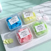 Travel-Friendly Scented Foaming Soap box - Portable Hand Wash - Convenient - Portable Hand Soap, Floral Soap Flakes in a Box, Travel Portable Disposable Petal Soap, Very Suitable for Carrying Out