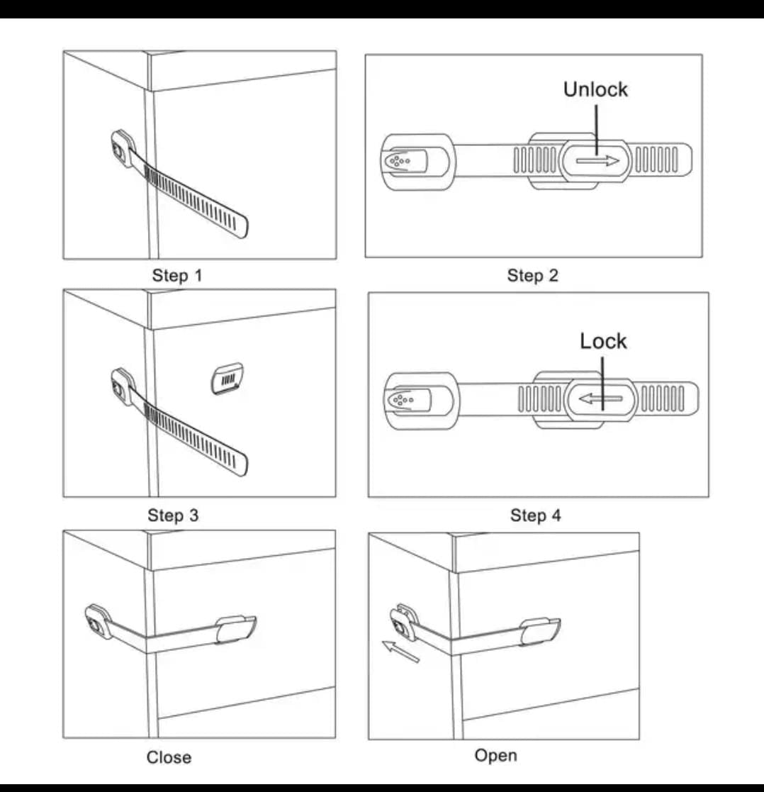 Flexible & Adjustable child lock