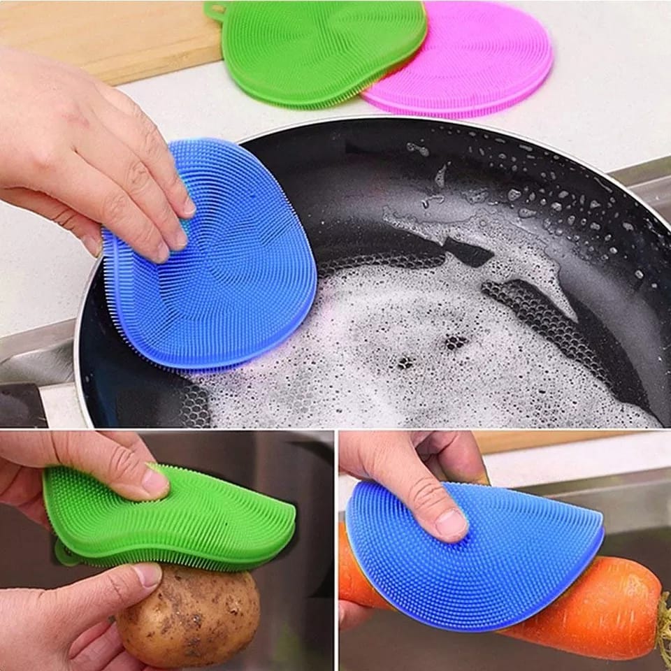 Silicone washing sponge