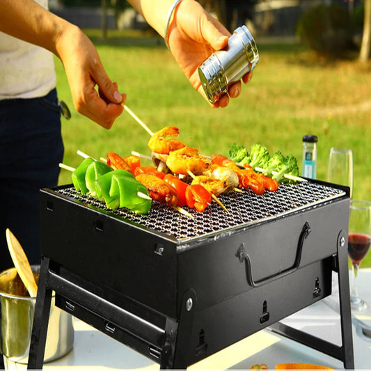 BBQ Grill outdoor Foot Stainless Steel polish Charcoal Barbecue Grill Bar B Q Angethi Angethe Burner Bar B que Grill Hand EID UL ADHA stand pan Tandoori Seekh Kabab Handle Grill Liner Coal بار بی کیو گرل Bar BQ Grill