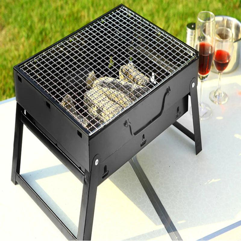 BBQ Grill outdoor Foot Stainless Steel polish Charcoal Barbecue Grill Bar B Q Angethi Angethe Burner Bar B que Grill Hand EID UL ADHA stand pan Tandoori Seekh Kabab Handle Grill Liner Coal بار بی کیو گرل Bar BQ Grill